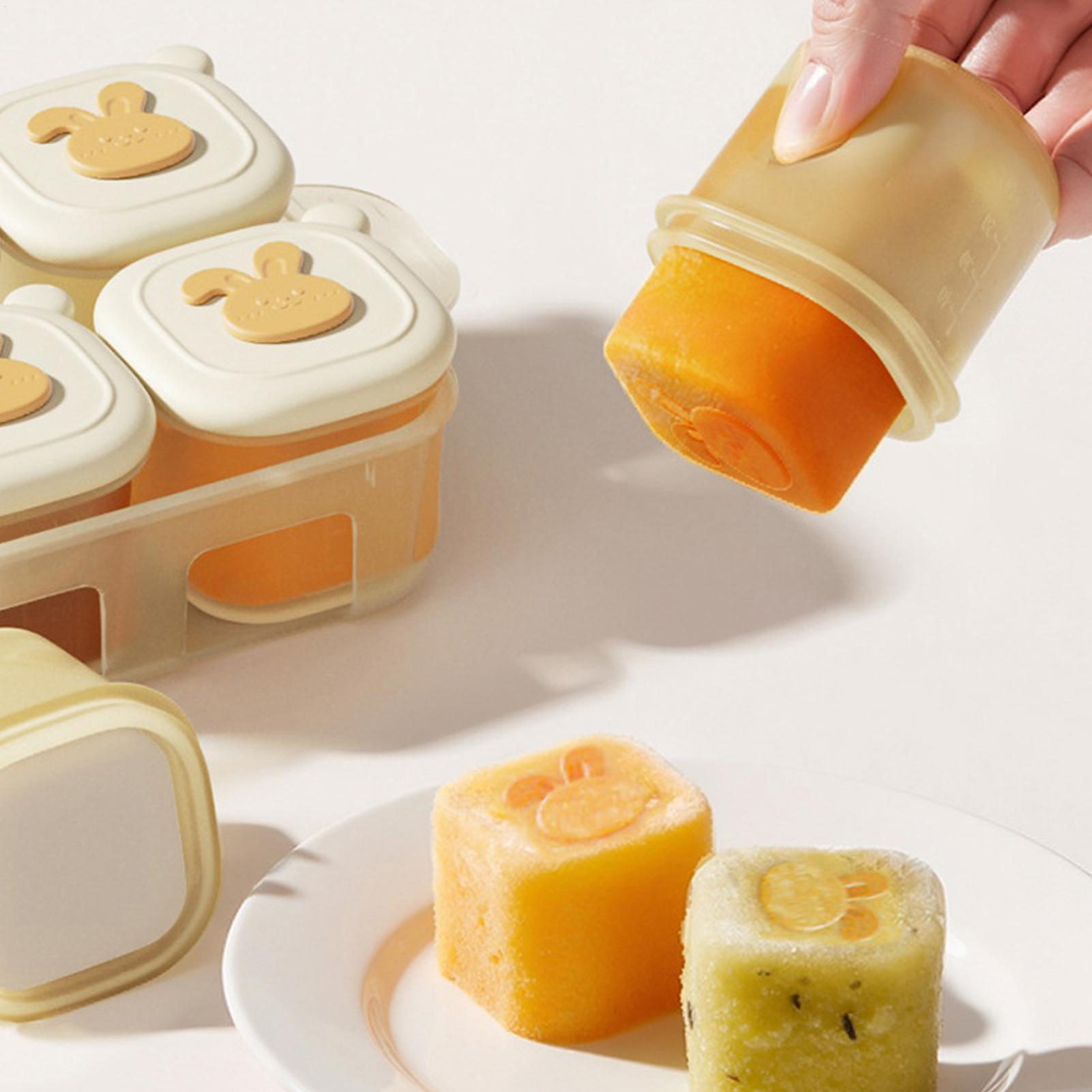 Baby Food Freezer Tray - Cube Food Freezer Tray Kids Yogurt
