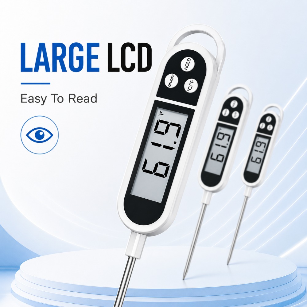 Baby Food Age - Kitchen Digital Thermometer Probe Wide Range
