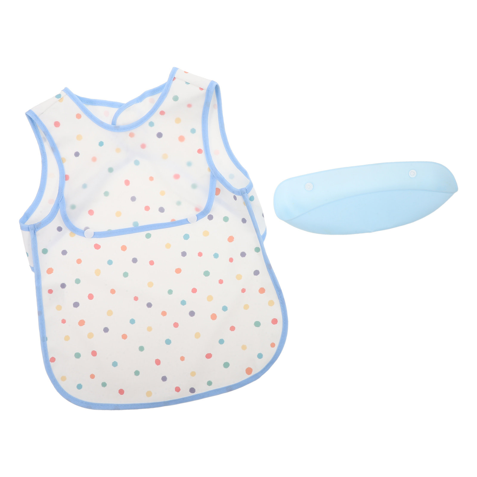 Baby Food Kids - Toddler Bib with Pocket Waterproof Feeding