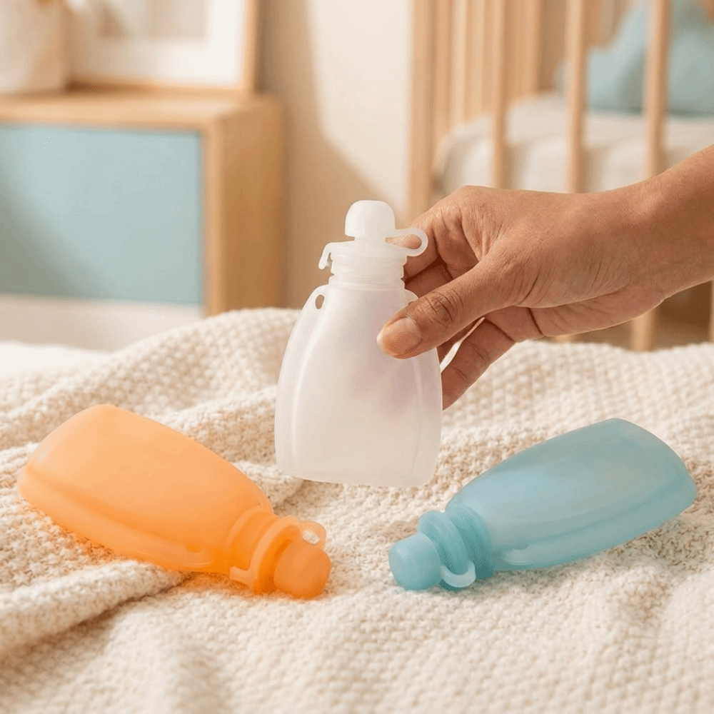 Baby Food Pouches - Non BPA Baby Food Pouch 120ml