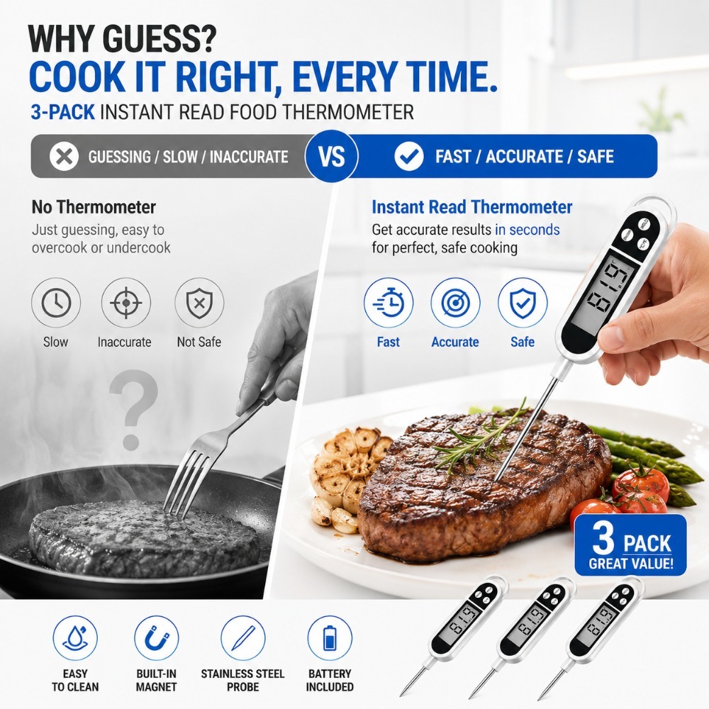 Kitchen Digital Thermometer Pr - Baby Food Age review and price