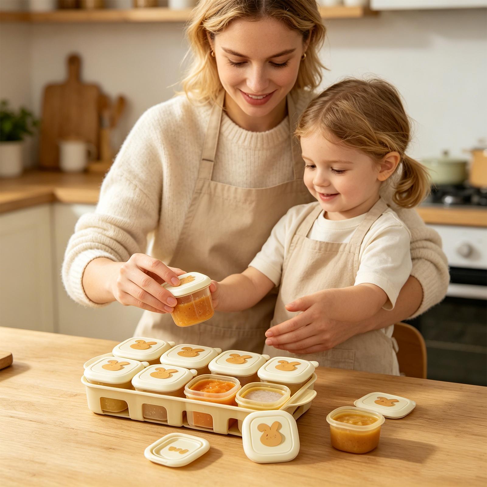 Food Freezer Tray With Lid Chi - Baby Food Freezer Tray review and price