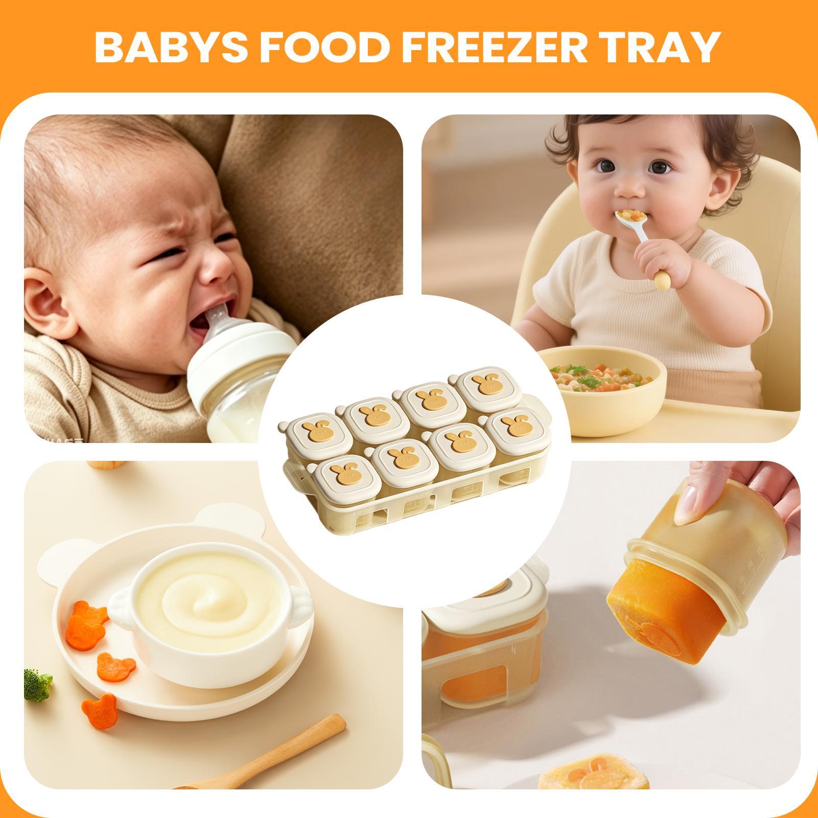 Food Freezer Tray With Lid Chi - Baby Food Freezer Tray review and price