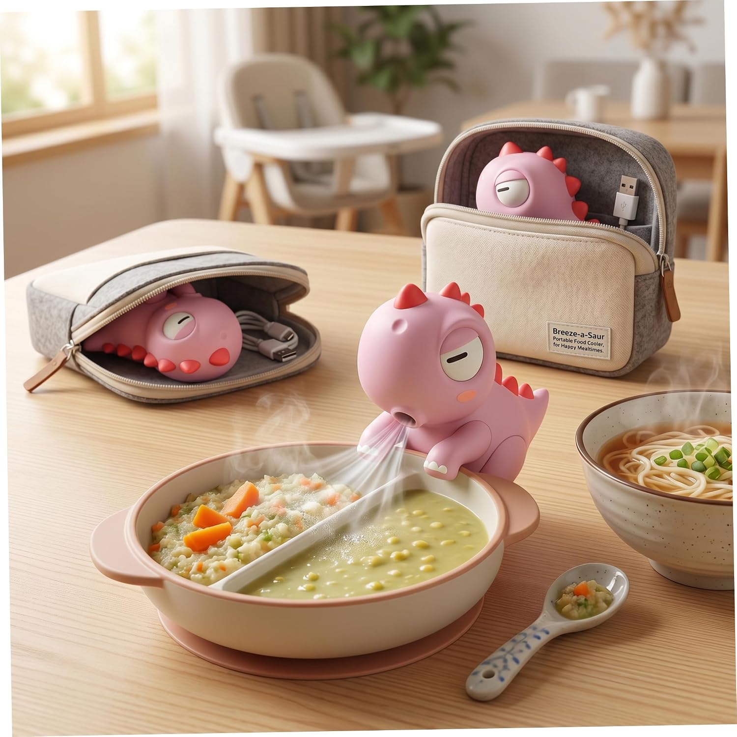 Cute Elephant Mini Fan Baby Fe - Baby Food Kids review and price