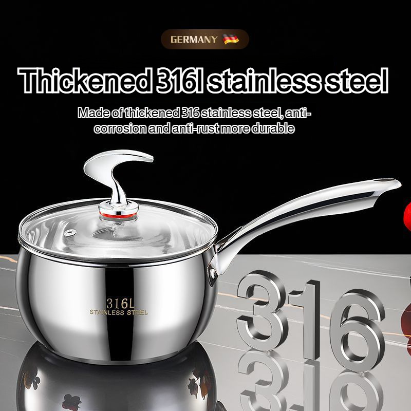 Stainless Steel Small Soup Pot - Baby Food Instant review and price