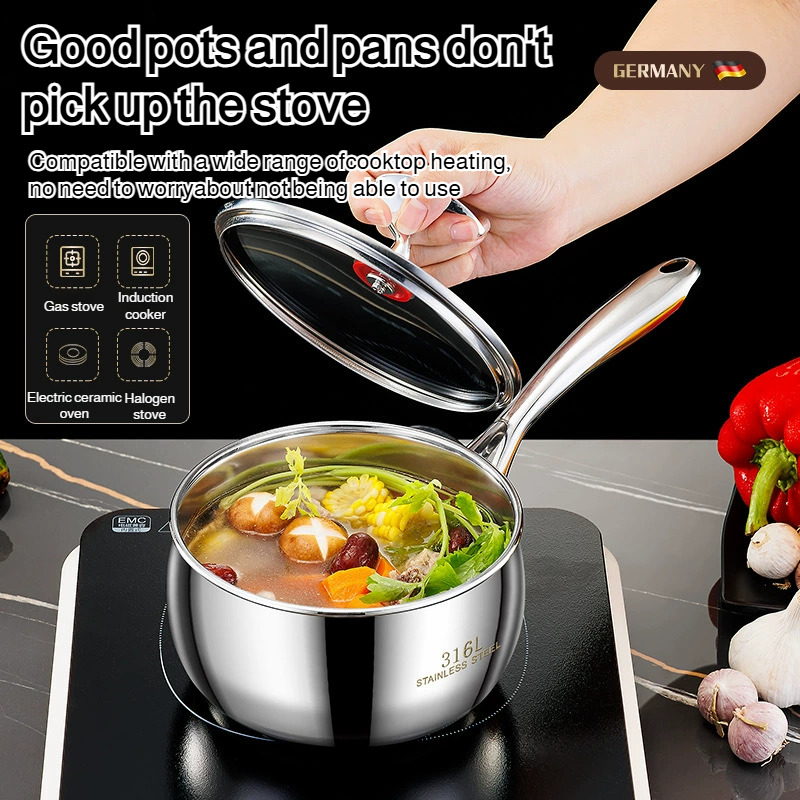 Stainless Steel Small Soup Pot - Baby Food Instant review and price