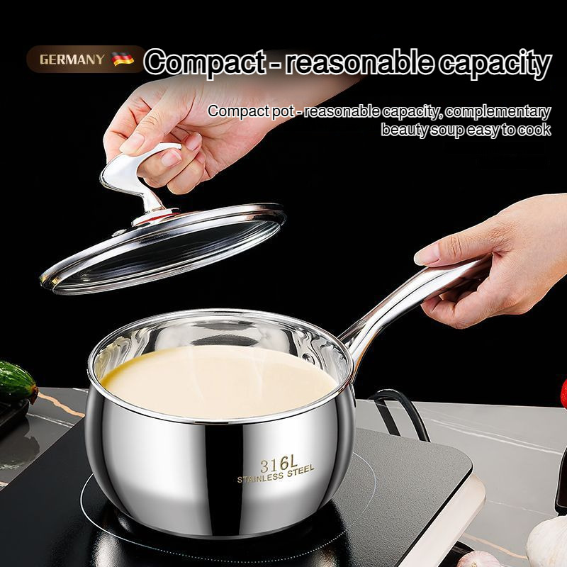 Stainless Steel Small Soup Pot - Baby Food Instant review and price