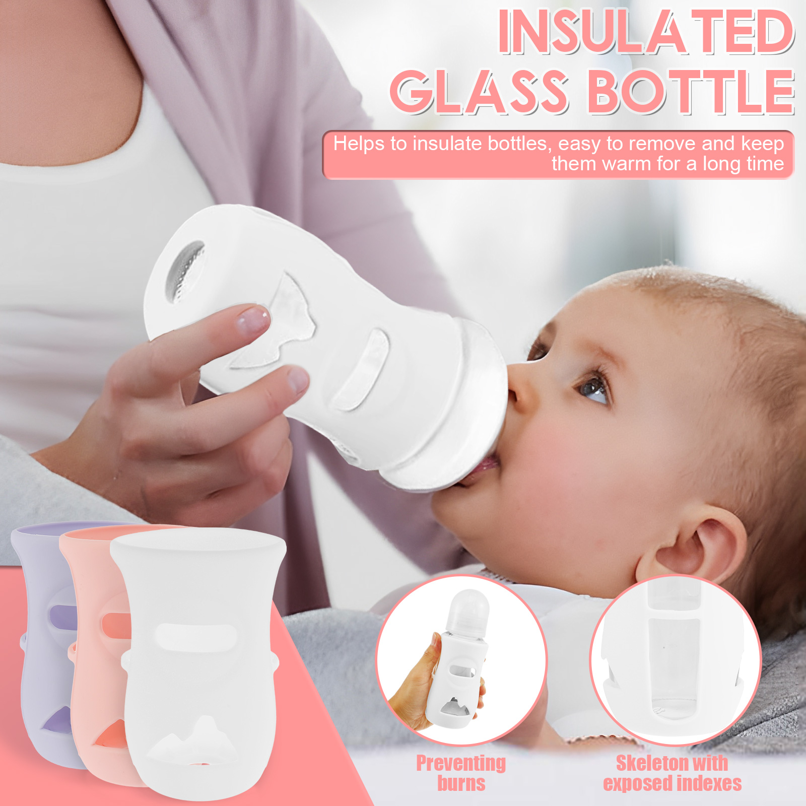 Silicone Sleeves Silicone Baby - Baby Food Pouches review and price