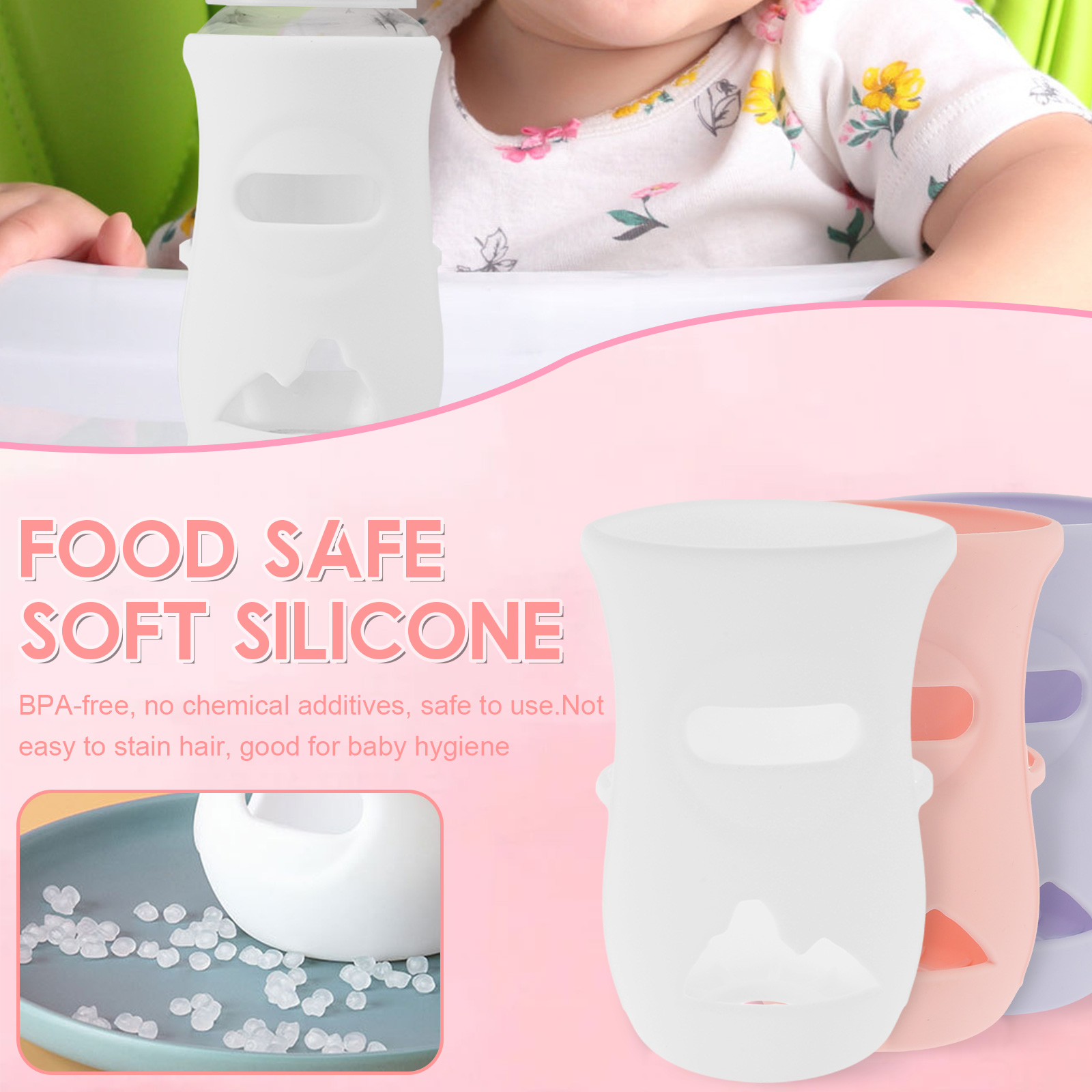 Silicone Sleeves Silicone Baby - Baby Food Pouches review and price