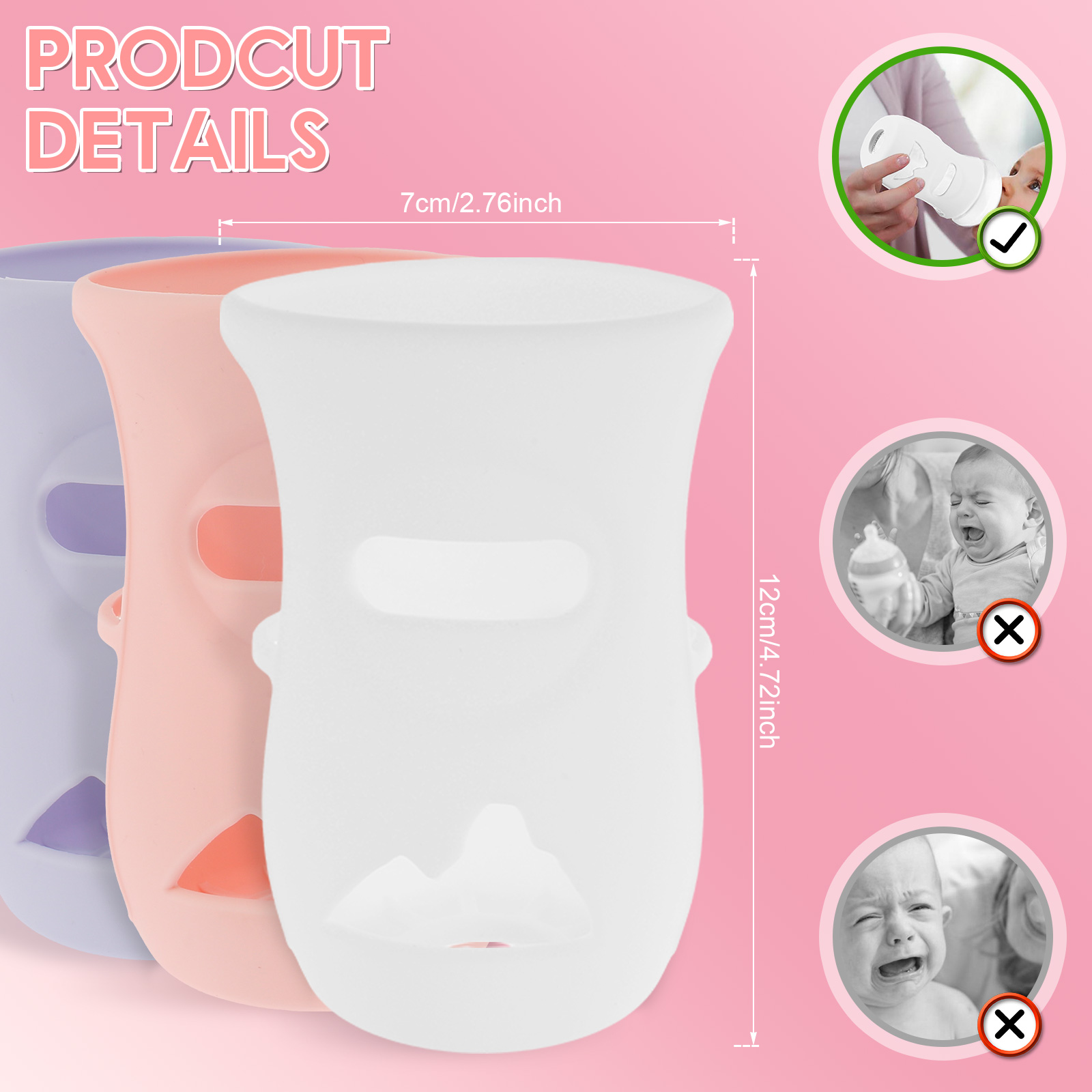Silicone Sleeves Silicone Baby - Baby Food Pouches review and price
