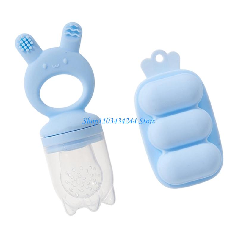 Silicone Baby Teether Feeder w - Baby Food Freezer Tray review and price