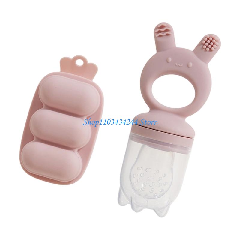 Silicone Baby Teether Feeder w - Baby Food Freezer Tray review and price
