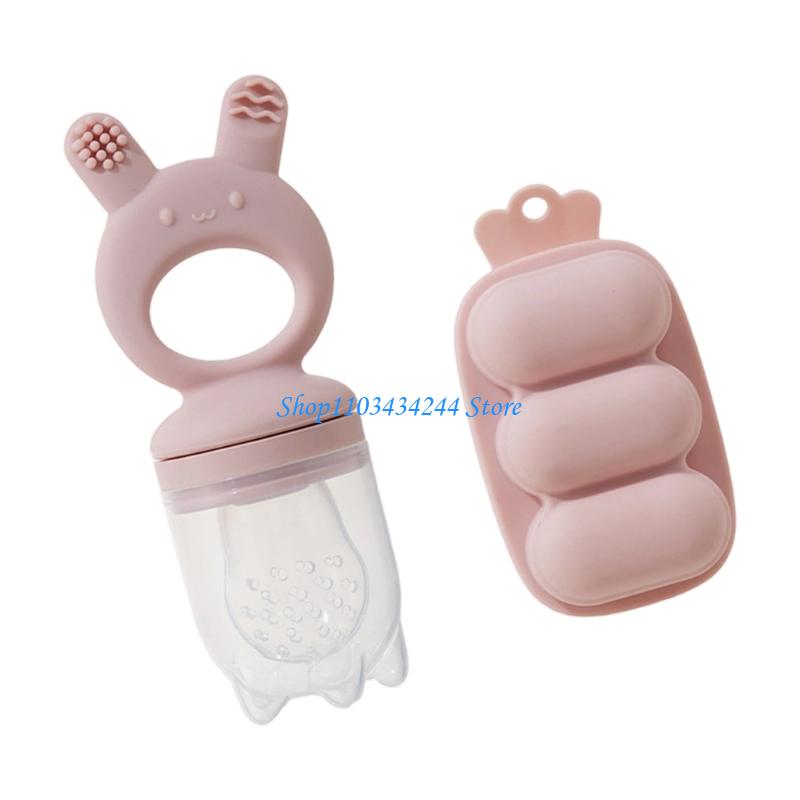 Silicone Baby Teether Feeder w - Baby Food Freezer Tray review and price