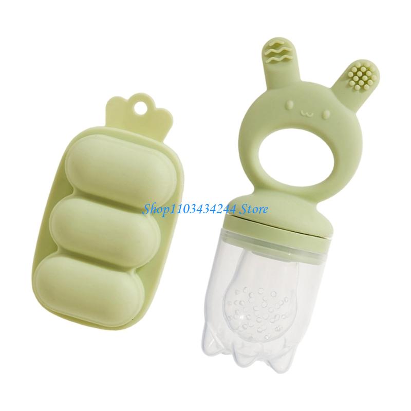 Silicone Baby Teether Feeder w - Baby Food Freezer Tray review and price