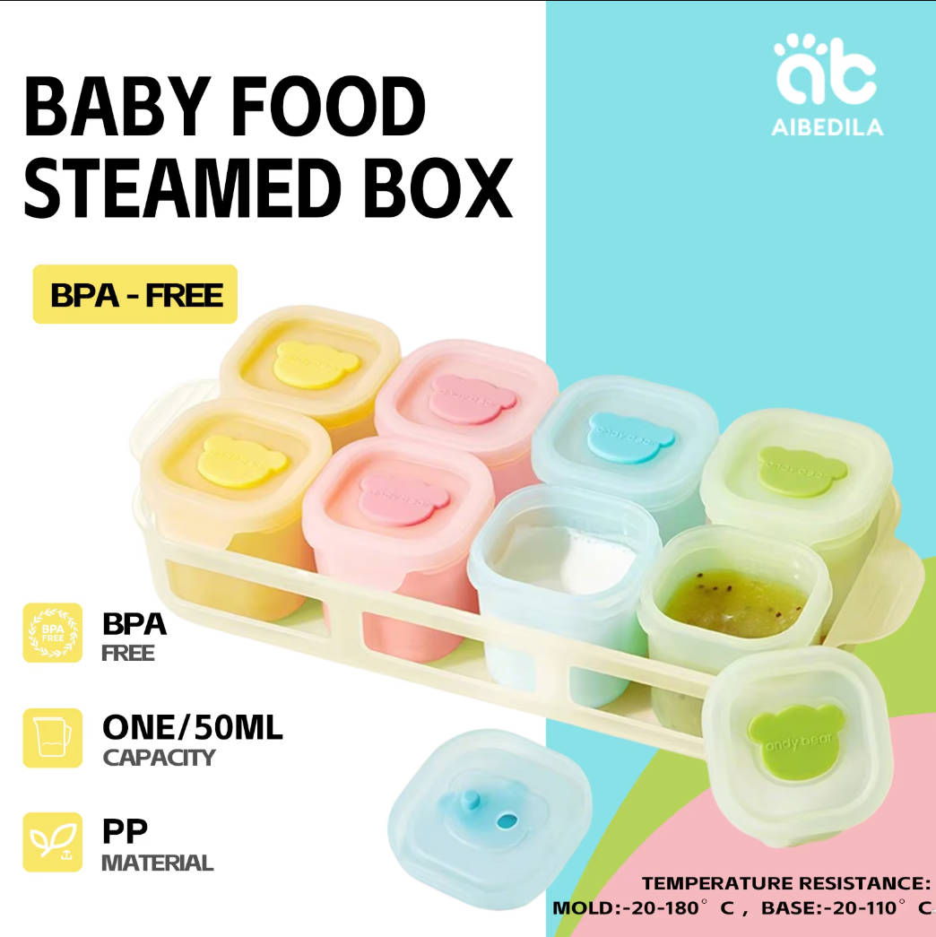 AIBEDILA Baby Silicone Food Fr - Baby Food Freezer Tray review and price