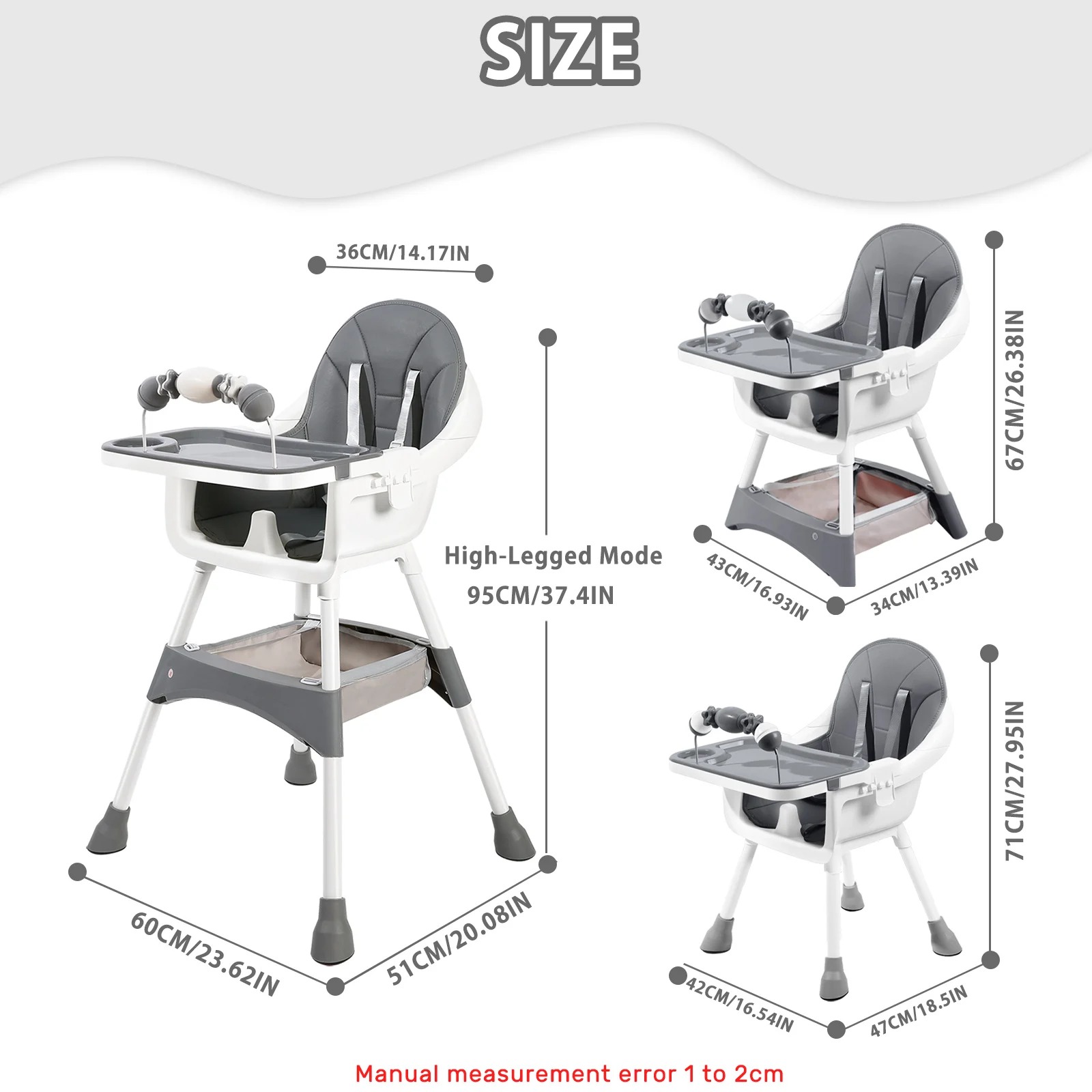 Adjustable Baby High Chair – C - Baby Food Freezer Tray review and price