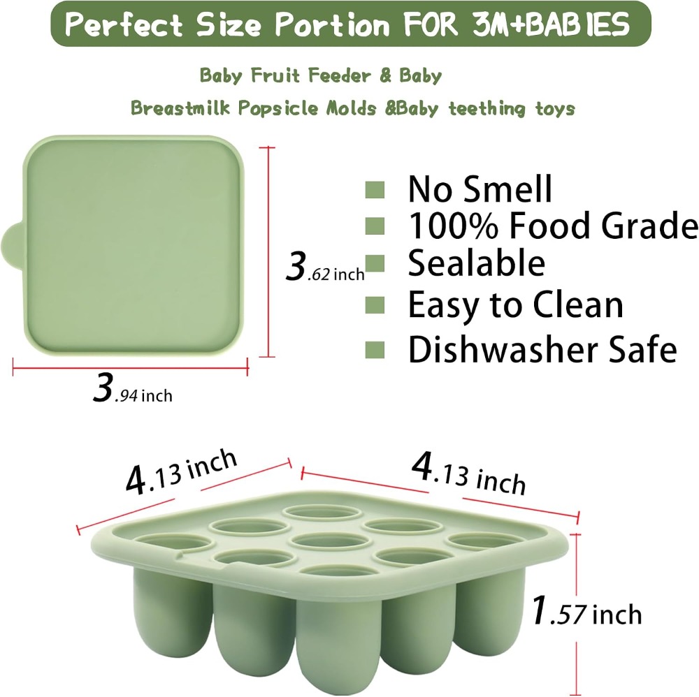 Baby Food Freezer Tray, Silico - Baby Food Freezer Tray review and price