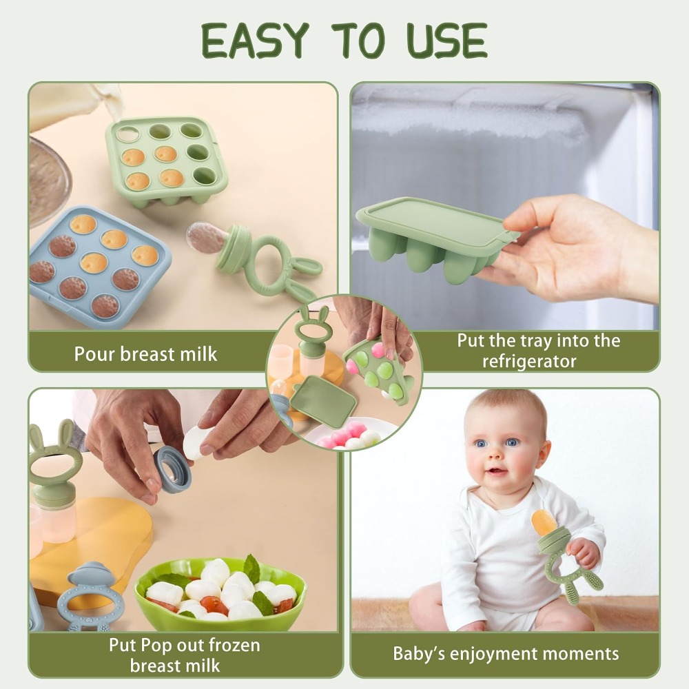 Baby Food Freezer Tray, Silico - Baby Food Freezer Tray review and price